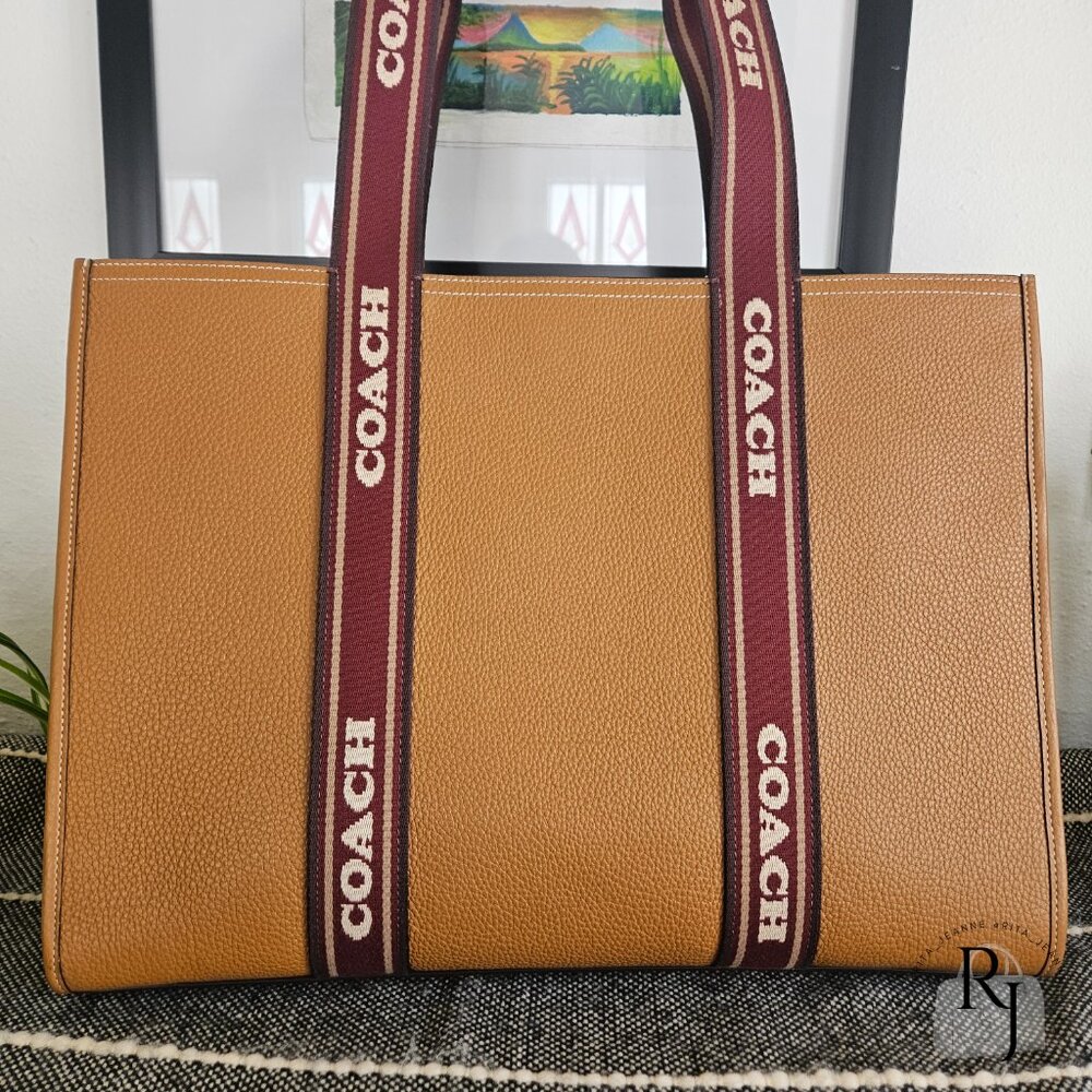 Coach Smith Large Tote – Refined Pebble Leather (NWT) - Picture 4 of 13